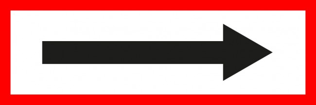 51326_aufkleber_feuerwehrzeichen_pfeil_rechts