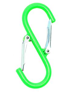 S-Haken, Typ beidseitig offen, mit Sicherungsfalle, Gk 10, lange Bauform