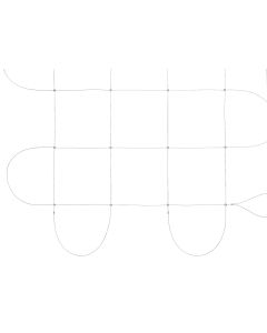 Edelstahlnetze mit V2A-Klemmen-Quadrat-300 x 300 mm-1.5 mm