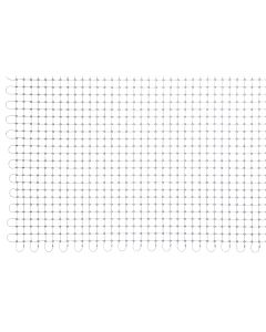 Edelstahlnetze mit V2A-Klemmen-Quadrat-25 x 25 mm-2.5 mm