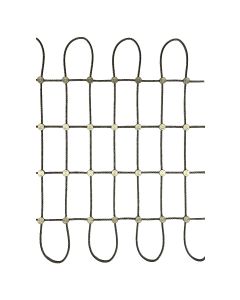 Edelstahlnetze mit V2A-Klemmen-Rechteckig-50 x 200 mm-1.5 mm