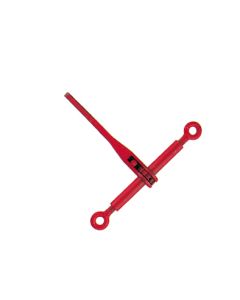 Ratschlastenspanner Gk 8,  beiders. Ösen, mit Ausdrehsicherung Hebellänge 340 mm