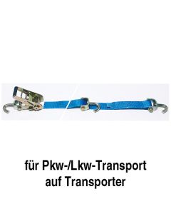 Verzurrsystem mit Wirbelhaken, 3,0 m lang 2-teilig, Zurrkraft LC 2.500 daN 76042030