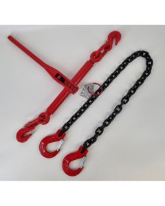 Zurrkette Typ TS, 2-teilig, Länge: 3 m Gk 8, nach DIN EN 12195-3