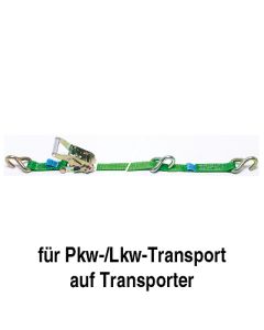 Verzurrsystem mit Spitzhaken 2-teilig, Zurrkraft LC 1.500 daN