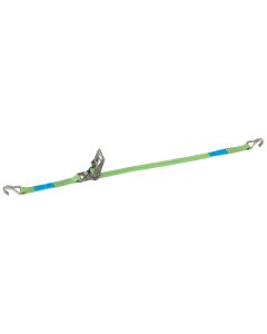 Verzurrsystem mit Niro-Drahthaken, 2-teilig, 35 mm Bandbeite, Zurrkraft LC 1.000 daN - Edelstahl -