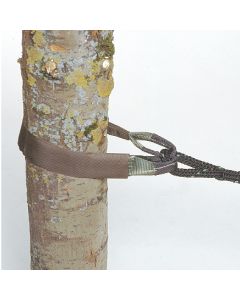 Schlaufenband mit Schutzschlauch für Baumkronen-Sicherung, 50 mm breit, Bruchkraft 40 KN (4 t)