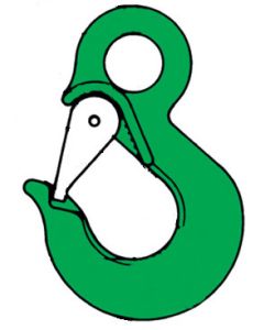 Ösen-Haken Typ SIKA mit geschmiedeter Sicherung, Gk 8