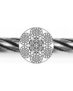 Forst-Windenseil Typ 6 WS-V hochverdichtet, blank