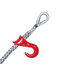 DFW-Seil mit eingespleißter Kausche und Seilgleithaken