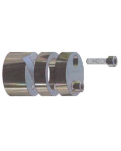 ASS Niro-Kreuzklemme  ohne Wandanschluss