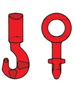 Laufhaken für Kette Gk 8