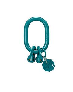 Aufhängekopf mit Gabelverbinder Typ ENORM, Güteklasse 10 für 2-strang Garnitur