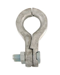 Drahtseil-Klammerkauschen, verzinkt