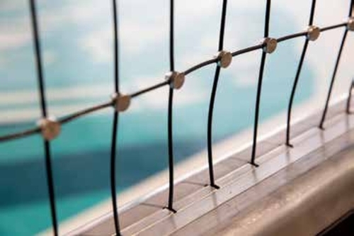 Netz als Schutznetz in Sportanlagen